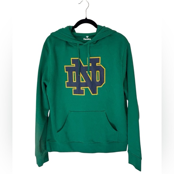 Fanatics Notre Dame Hoodie Mens Size M - Picture 1 of 10